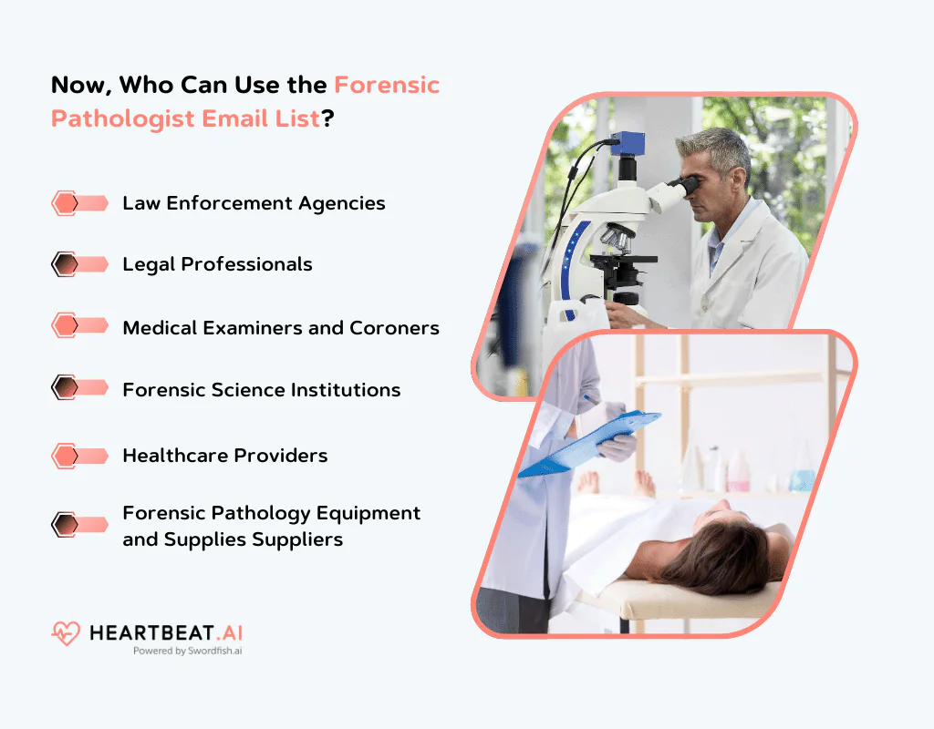 Use the Forensic Pathologist Email List