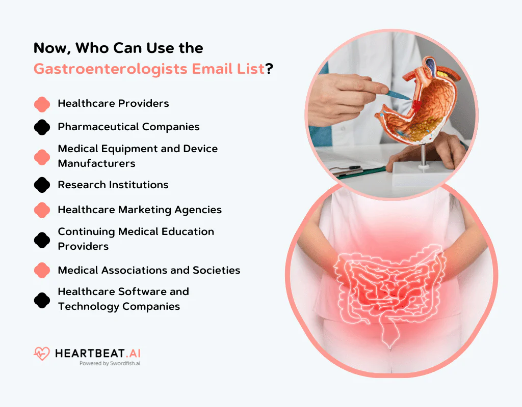 Use the Gastroenterologist Email List