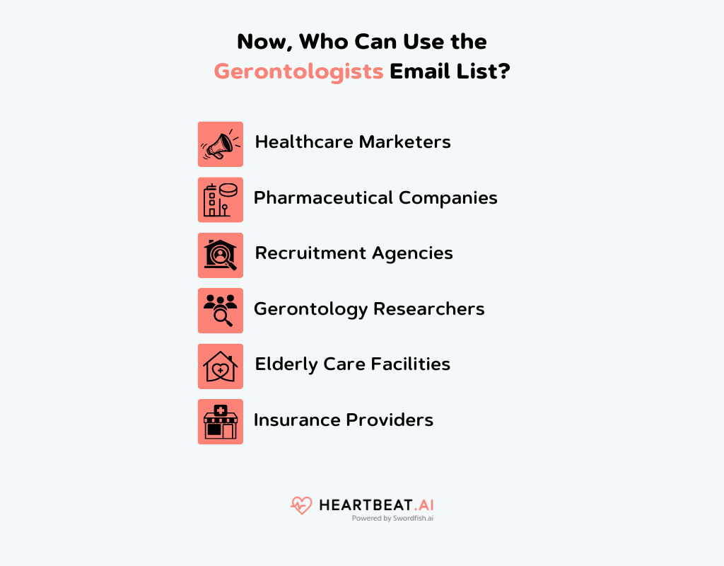 Now, Who Can Use the Gerontologists Email List