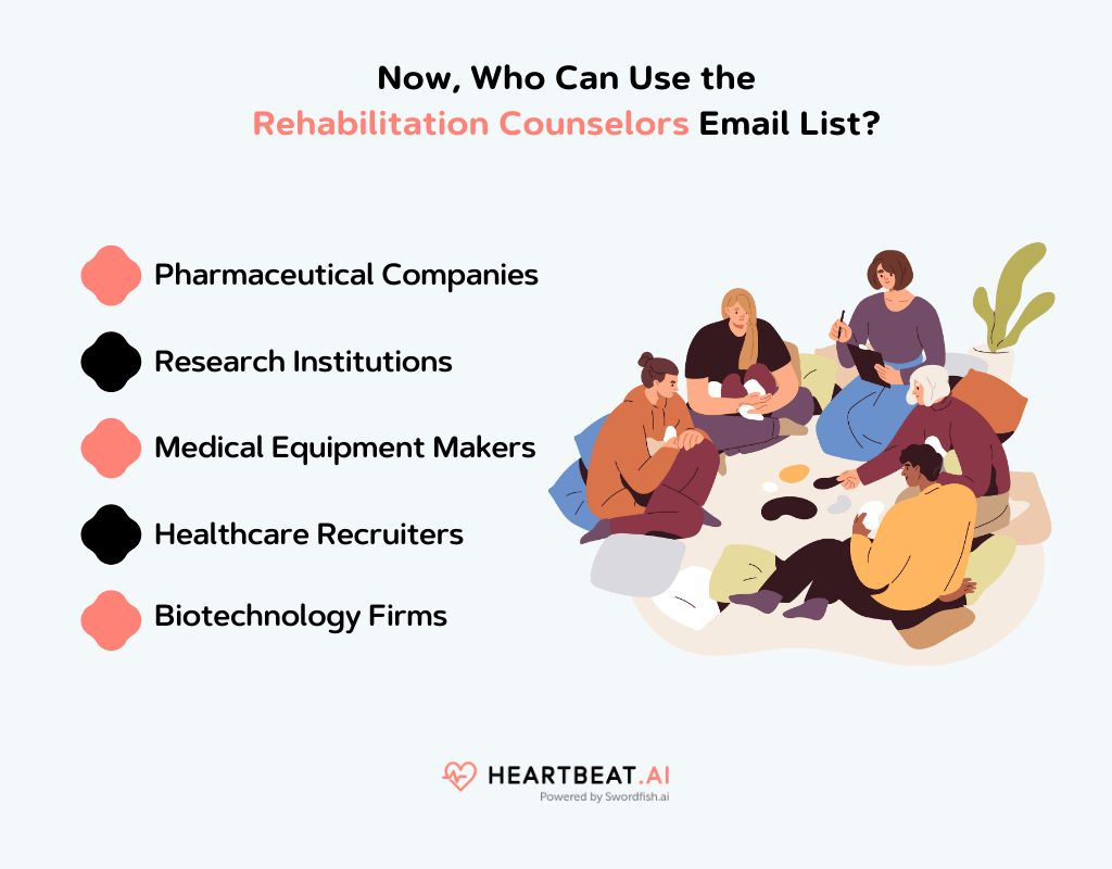 Who Can Use the Rehabilitation Counselors Email List