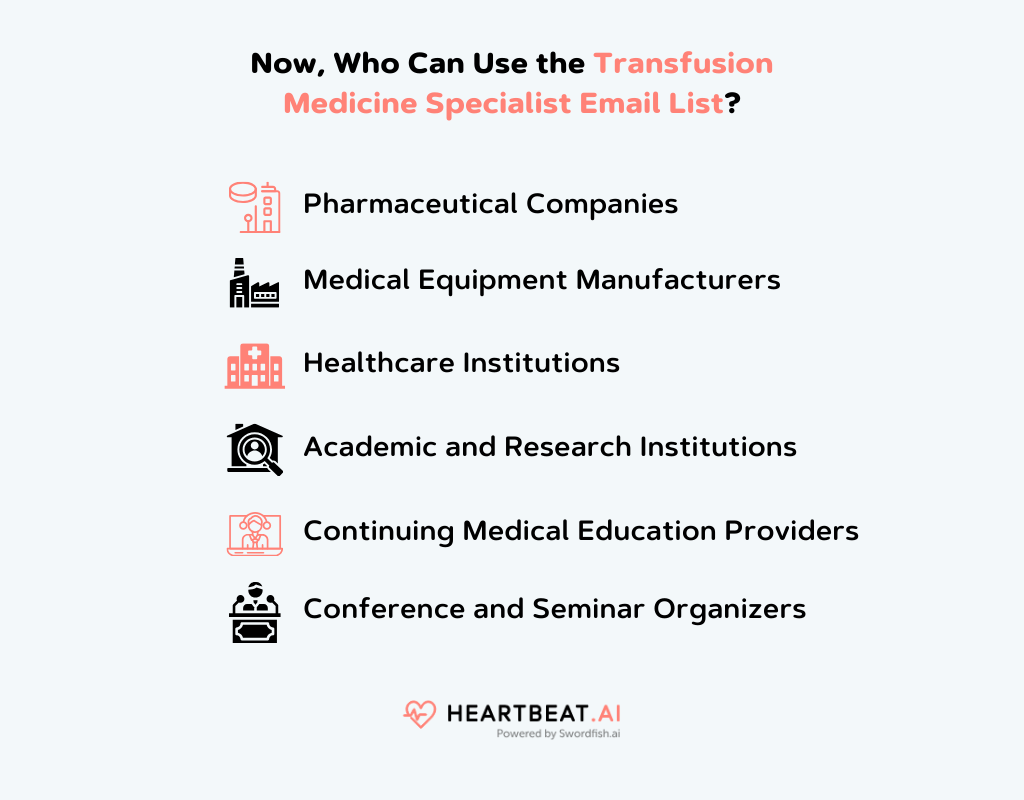 Transfusion Medicine Specialist Email List