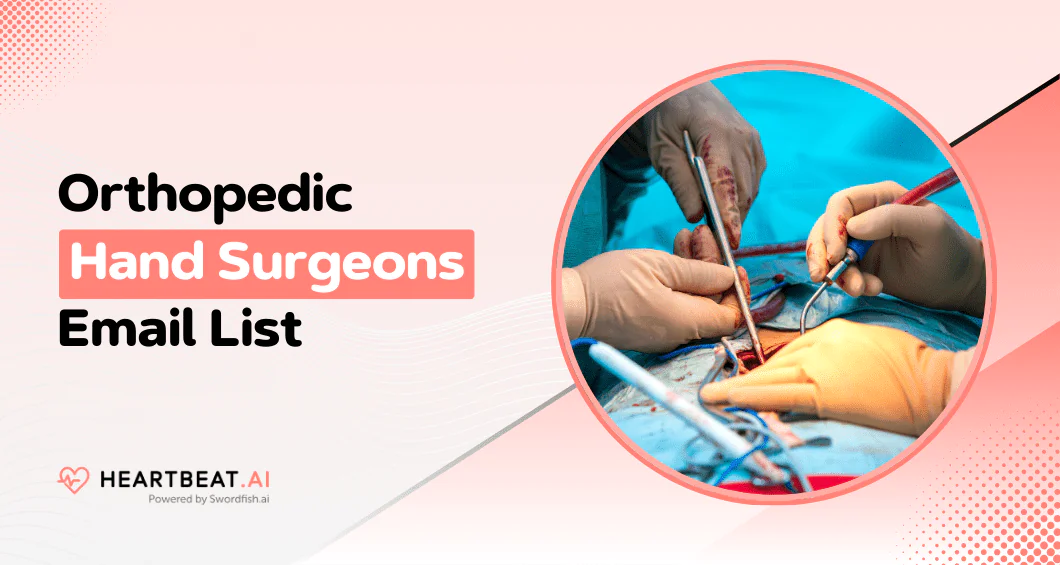 Orthopedic Hand Surgeons Email List