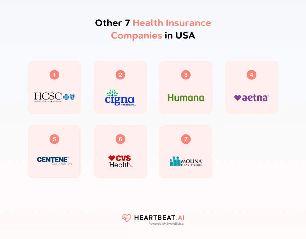 Other 7 Health Insurance Companies in USA