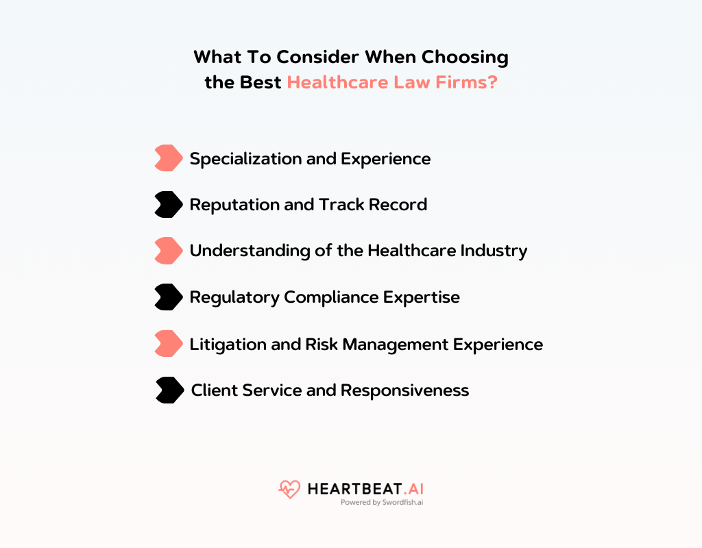 Choosing the Best Healthcare Law Firms