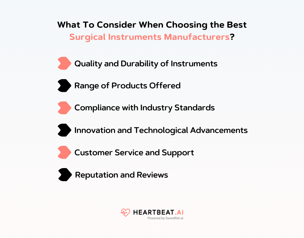 Best Surgical Instruments Manufacturers
