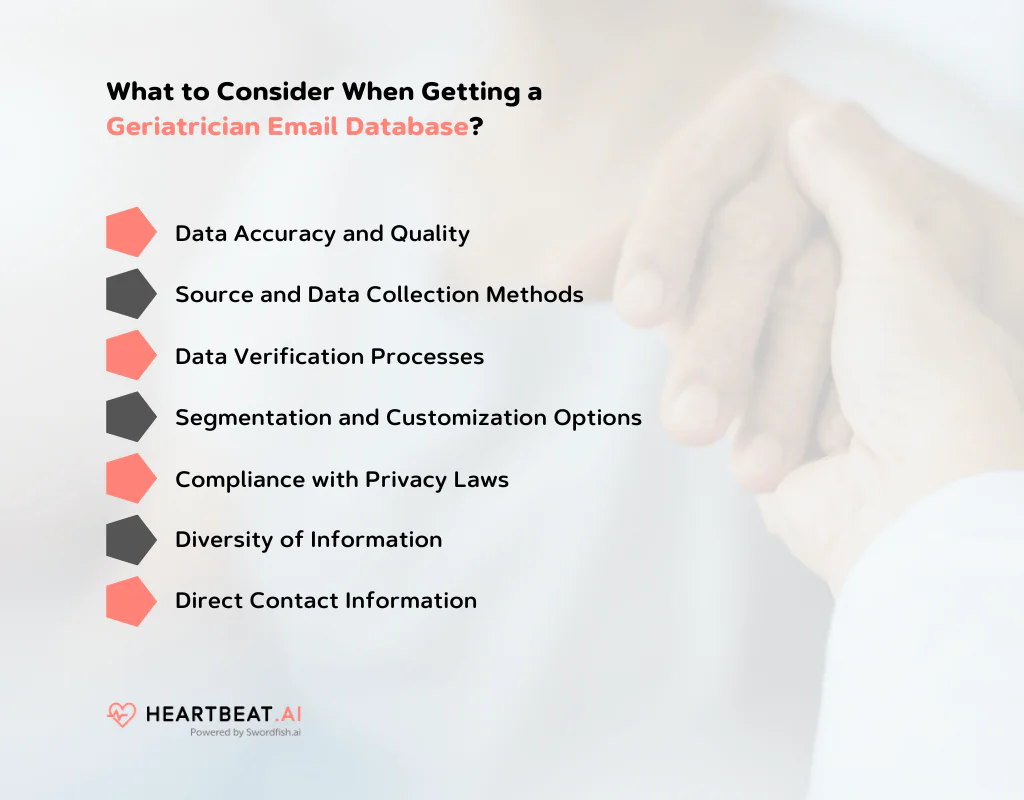Consider a Geriatrician Email Database