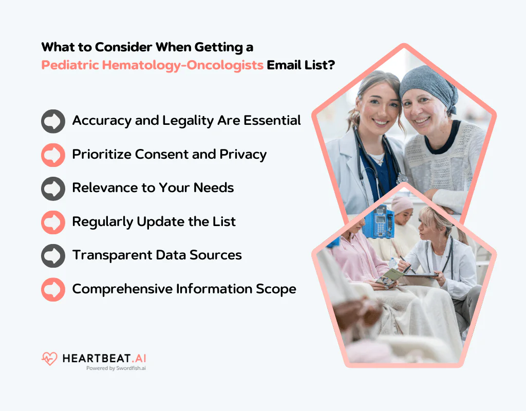 Consider When Getting a Pediatric Hematology-Oncologists Email List
