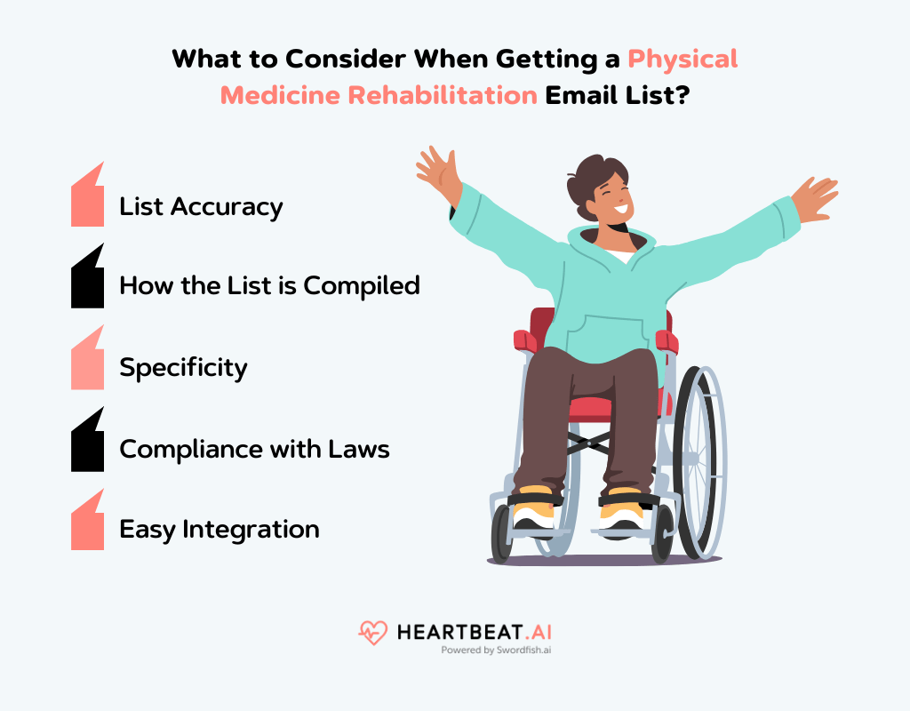 Consider When Getting a Physical Medicine Rehabilitation Email List