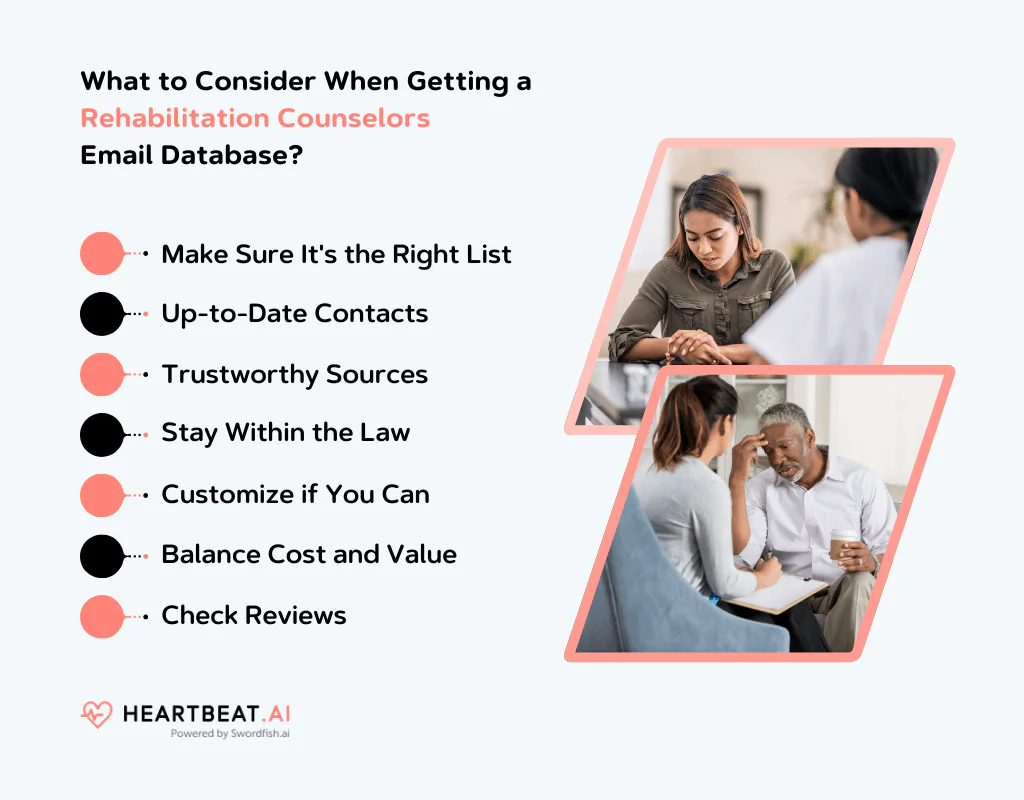 Getting a Rehabilitation Counselors Email Database