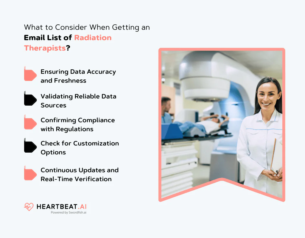Email List of Radiation Therapists