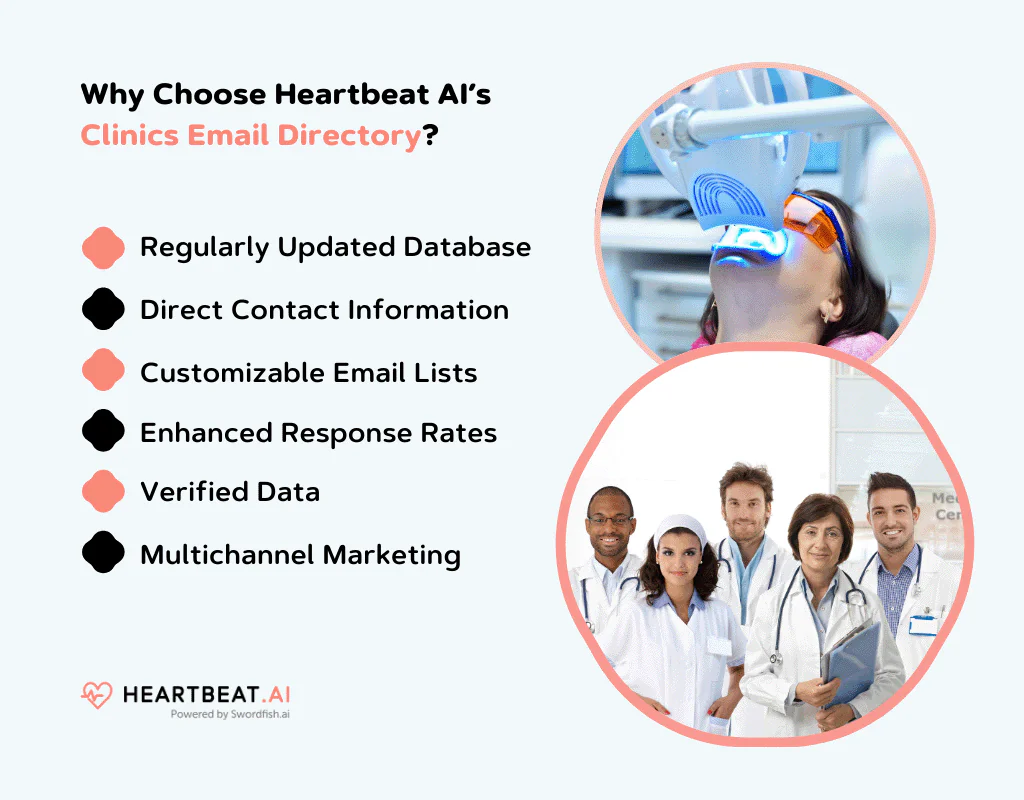 Why Choose Heartbeat AI’s Clinics Email Directory