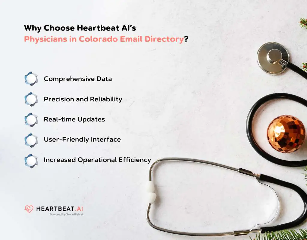 Why Choose Heartbeat AI’s Physicians Email Database in Colorado