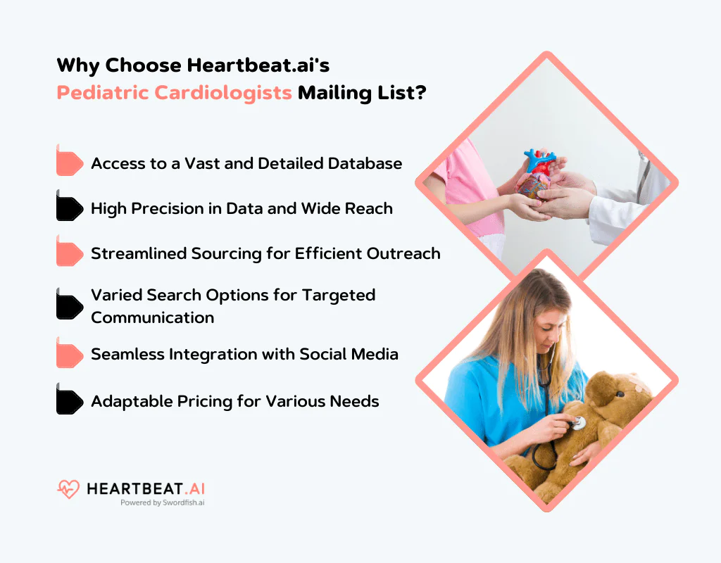 Heartbeat.ai's Pediatric Cardiologists Mailing List