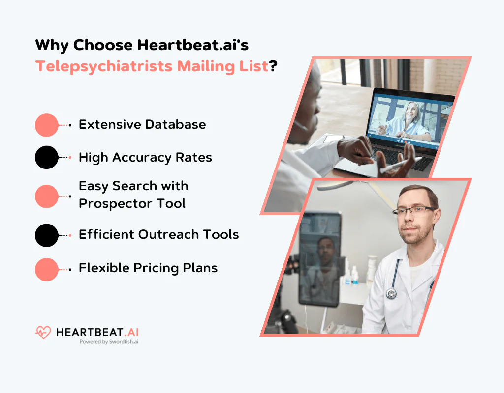 Heartbeat.ai's Telepsychiatrists Mailing List