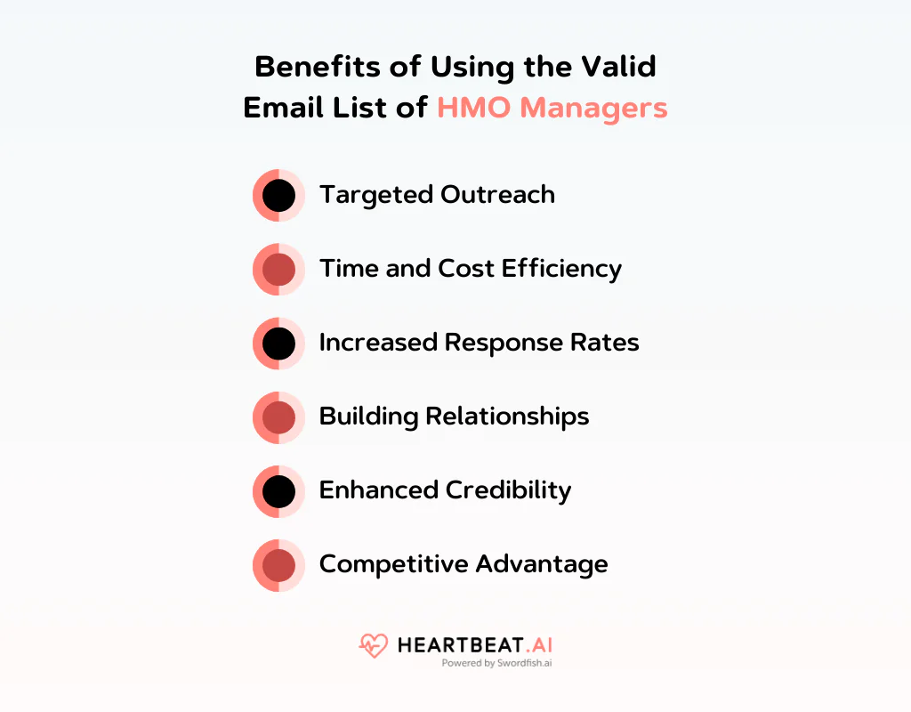 Benefits of Using the Valid Email List of HMO Managers 