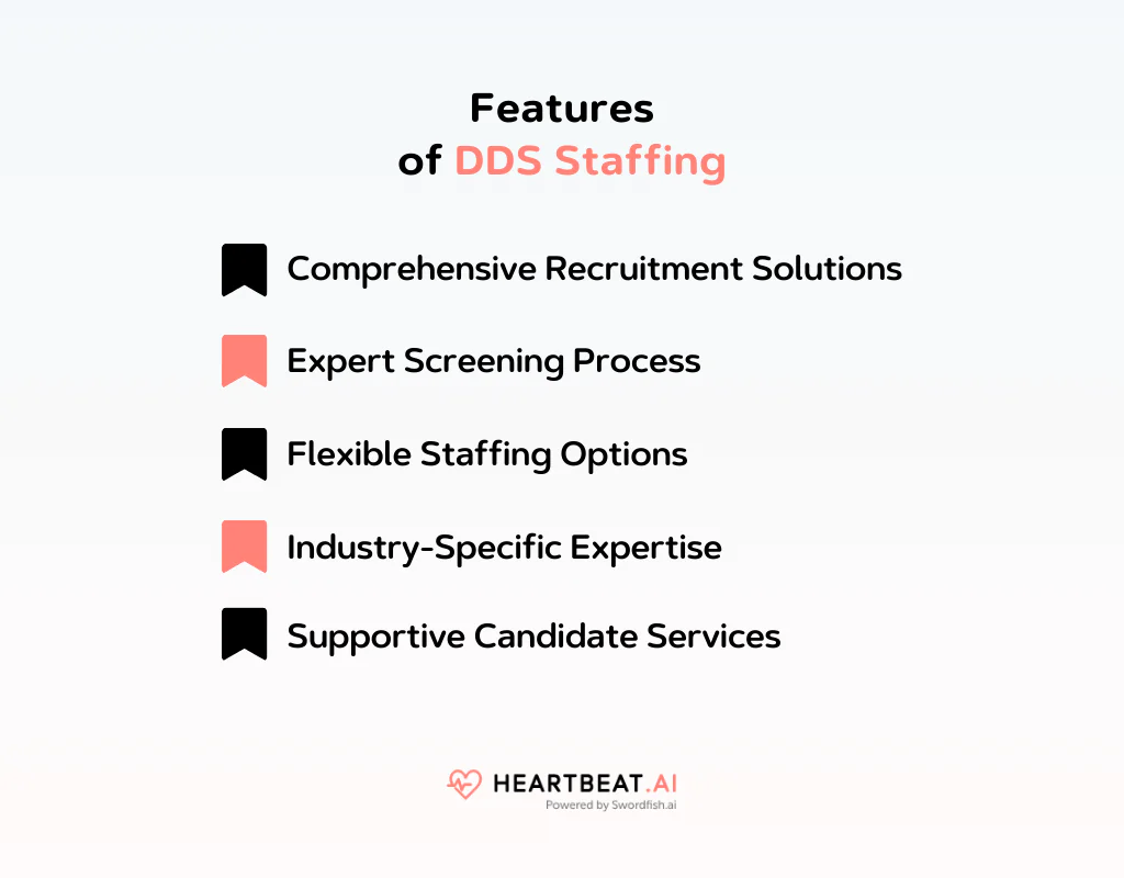 Features of DDS Staffing