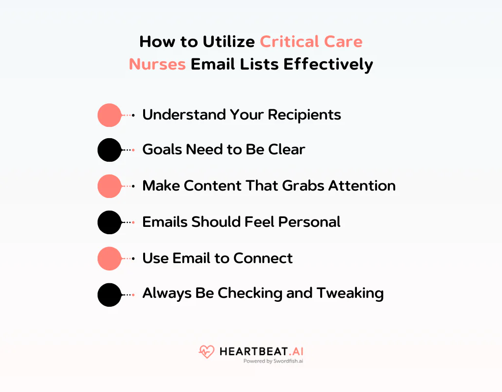Utilize Critical Care Nurses Email Lists Effectively