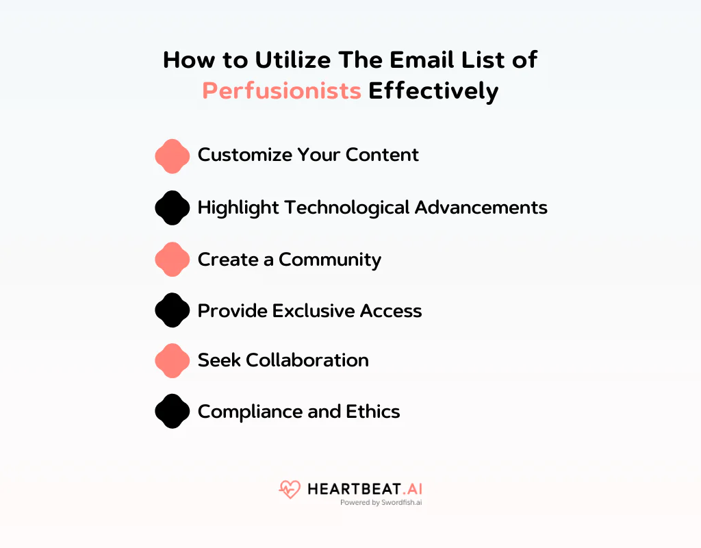 Utilize The Email List of Perfusionists Effectively