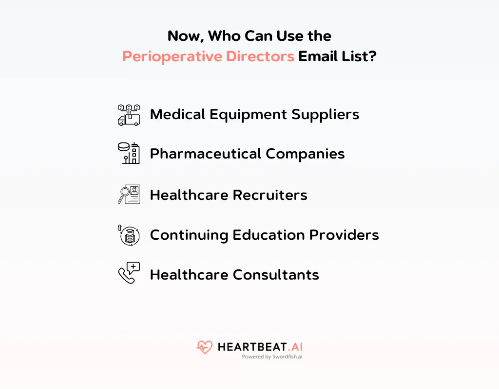 Use the Perioperative Directors Email List