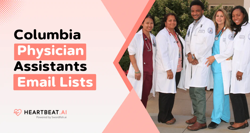 Columbia Physician Assistants Email Lists