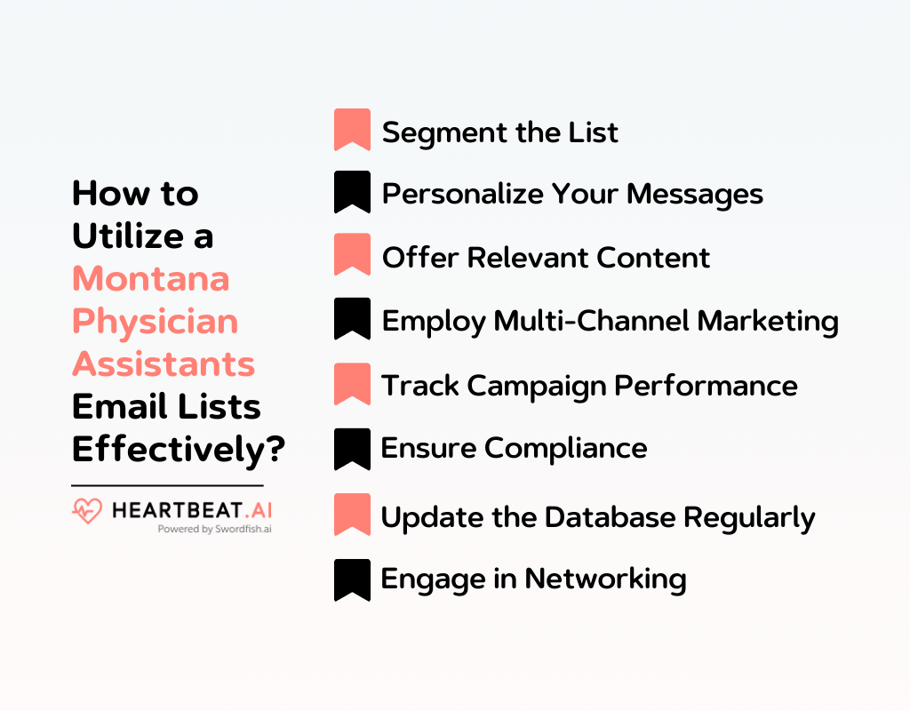 How to Utilize a Montana Physician Assistants Email Lists Effectively