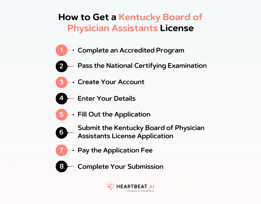 How to Get a Kentucky Board of Physician Assistants License