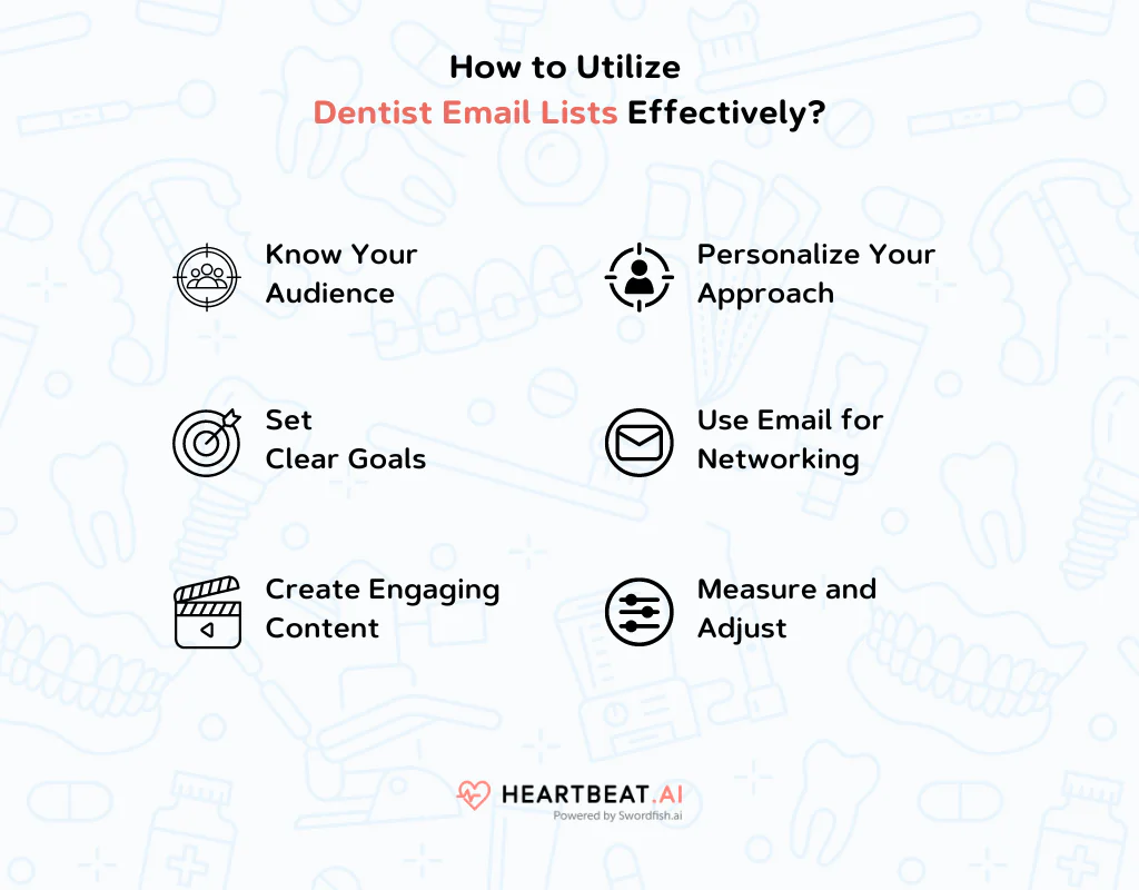 How to Utilize Dentist Email Lists Effectively