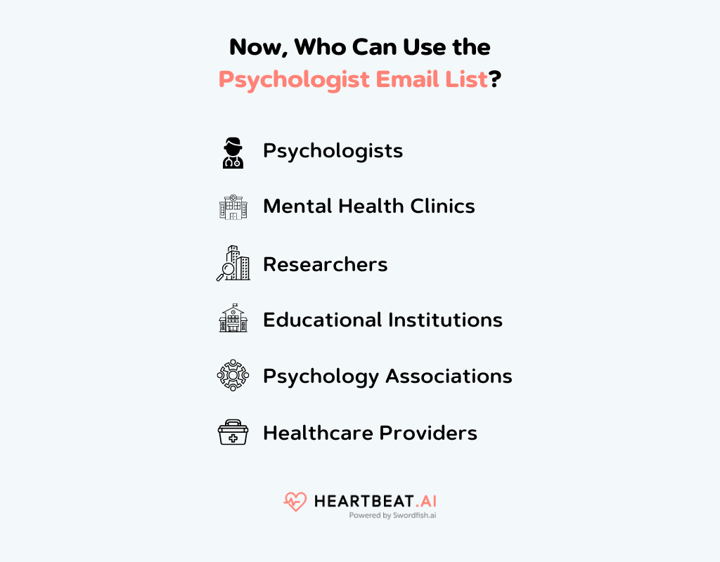 Now, Who Can Use the Psychologist Email List?