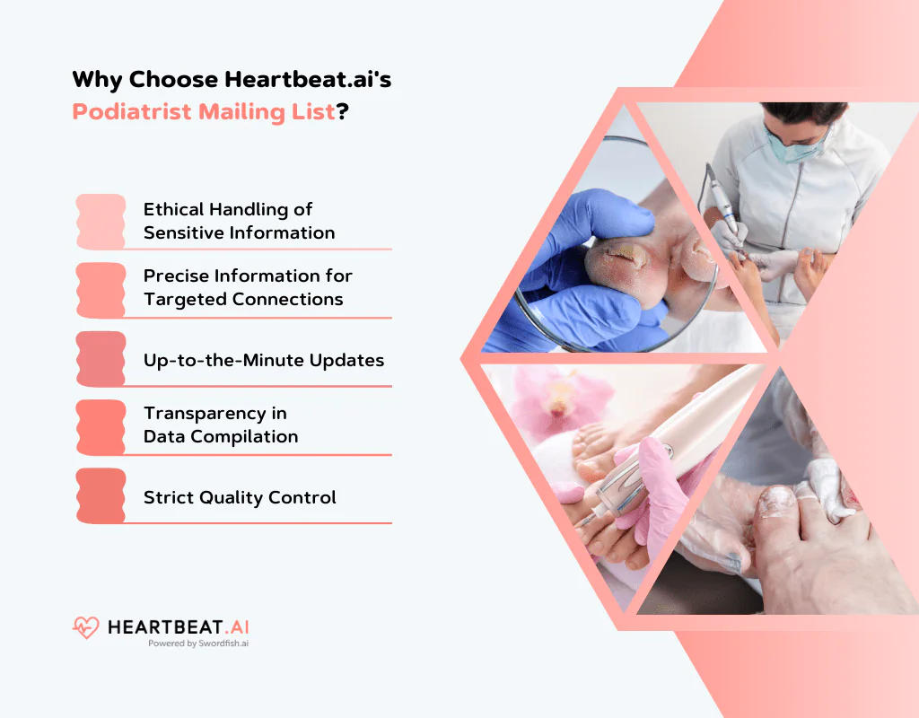 Heartbeat.ai's Podiatrist Mailing List