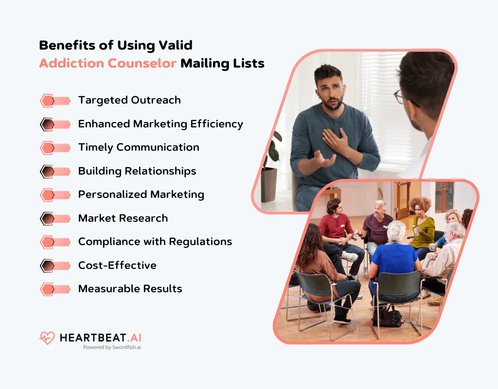 Valid Addiction Counselor Mailing Lists