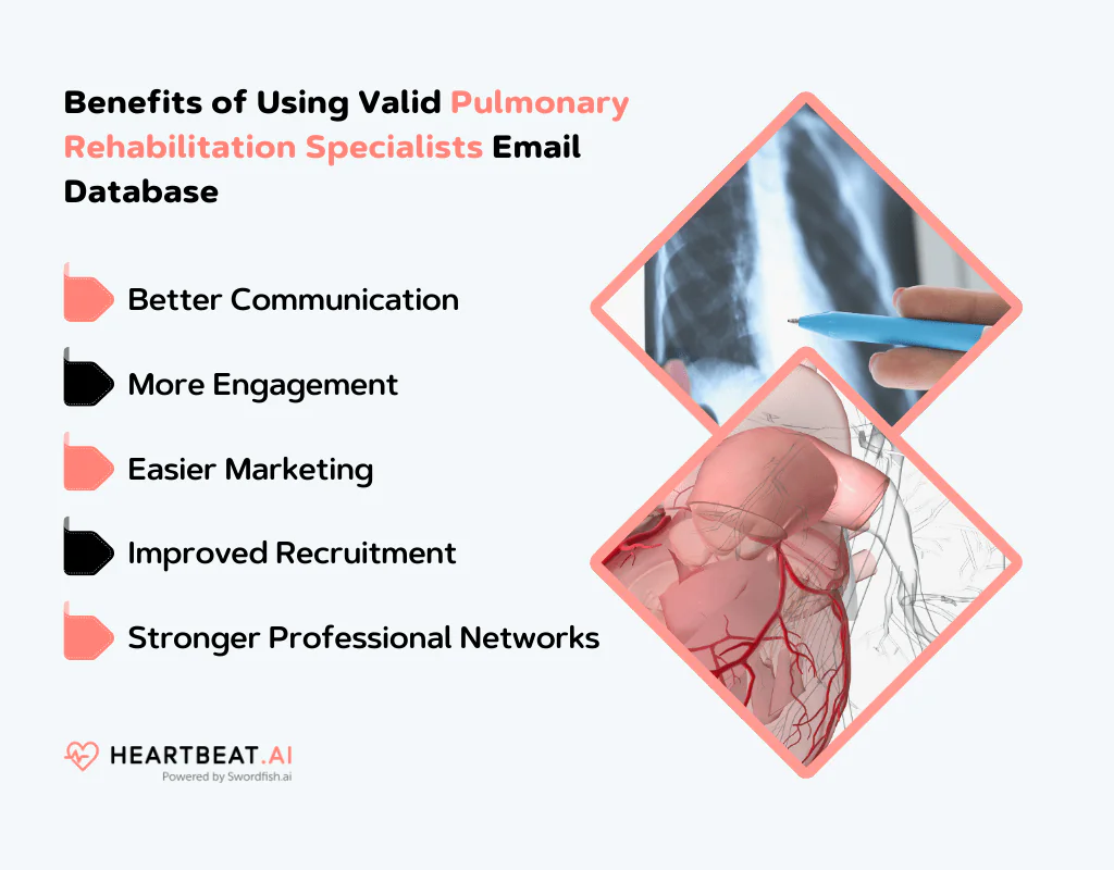 Benefits of Using Valid Pulmonary Rehabilitation Specialists Email Database