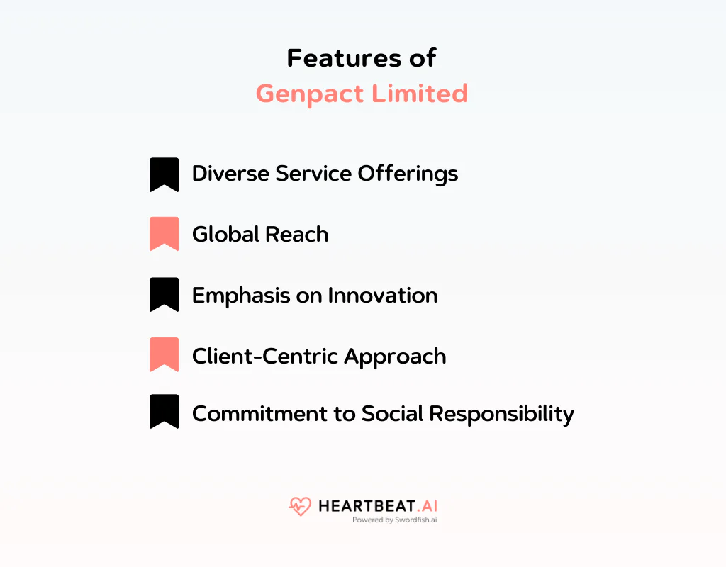 Features of Genpact Limited 