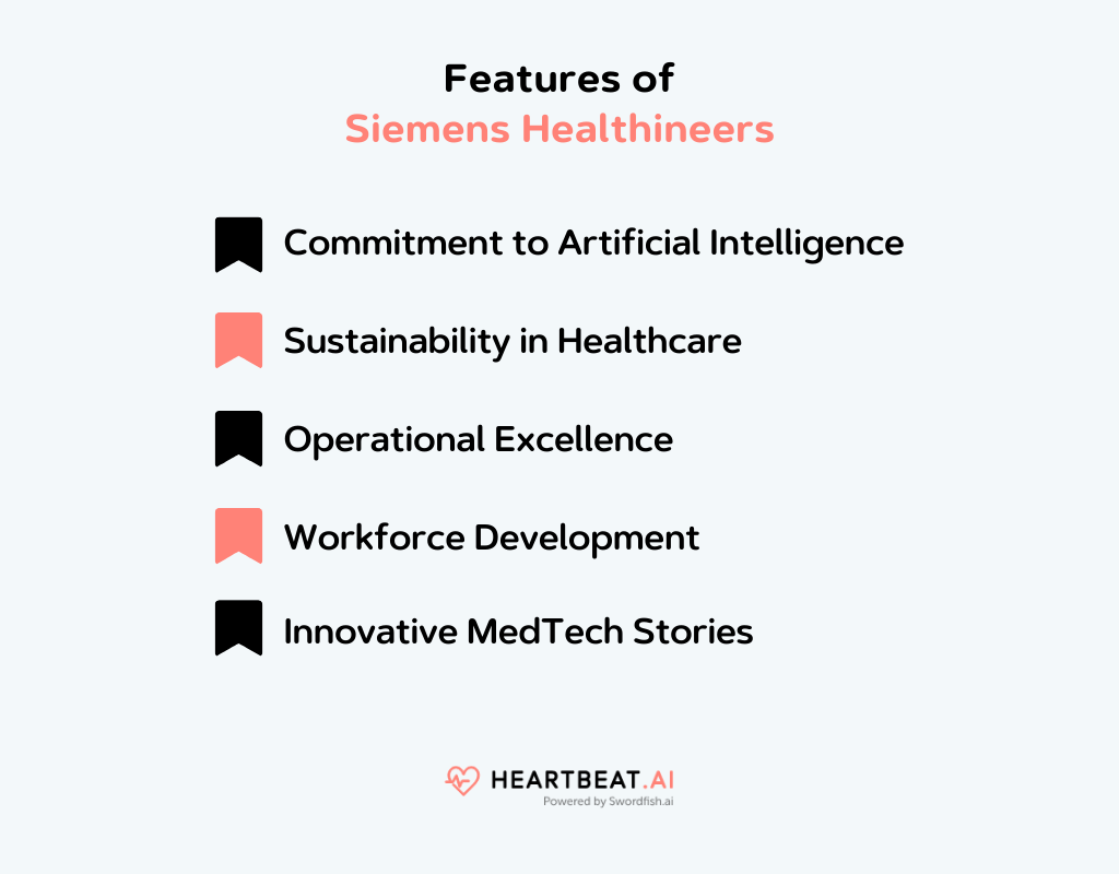 Features of Siemens Healthineers