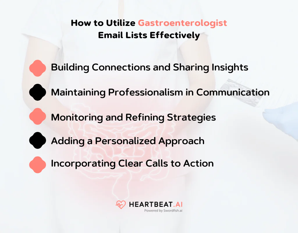 Utilize Gastroenterologist Email Lists Effectively