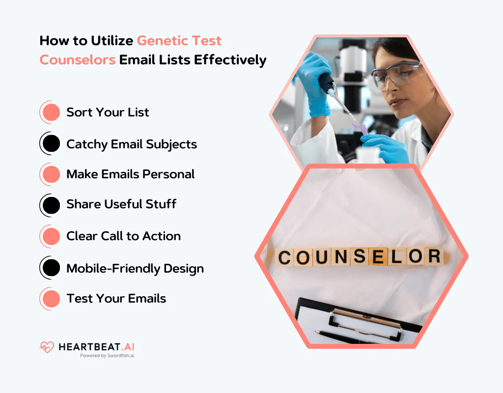 Utilize Genetic Test Counselors Email Lists Effectively