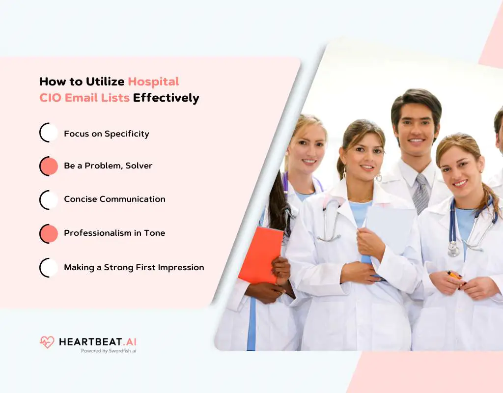 How to Utilize Hospital CIO Email Lists Effectively