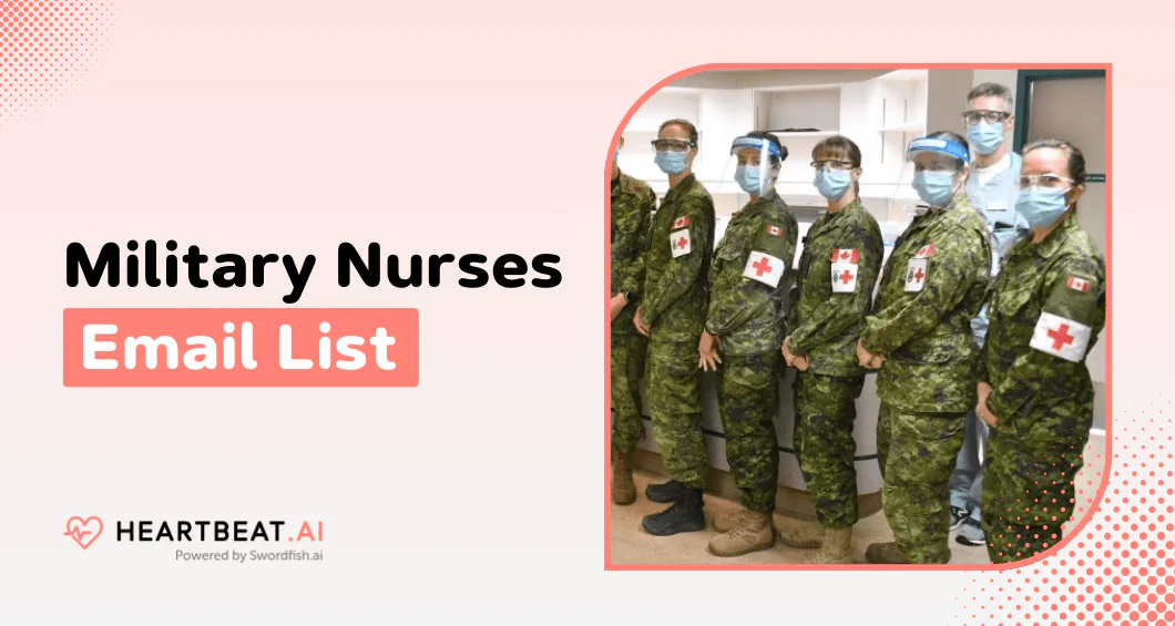 Military Nurses Email List