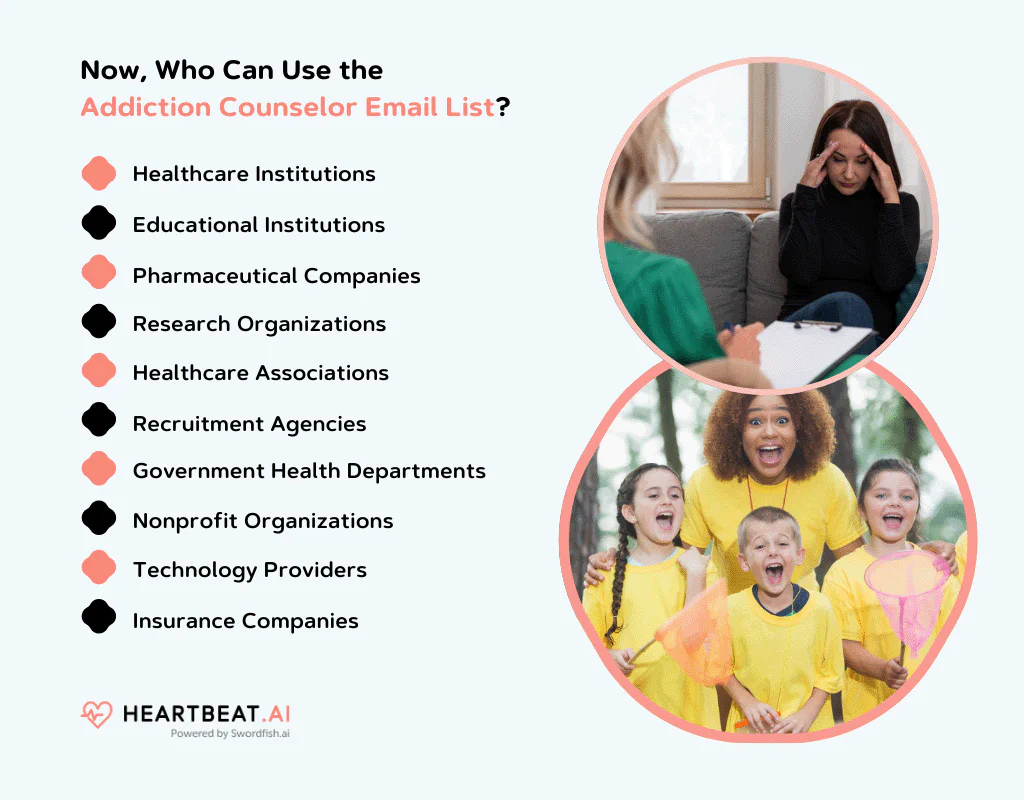 Who Can Use the Addiction Counselor Email List
