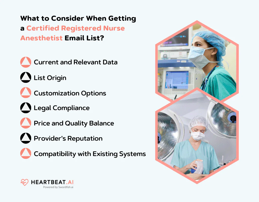 Getting a Certified Registered Nurse Anesthetist Email List