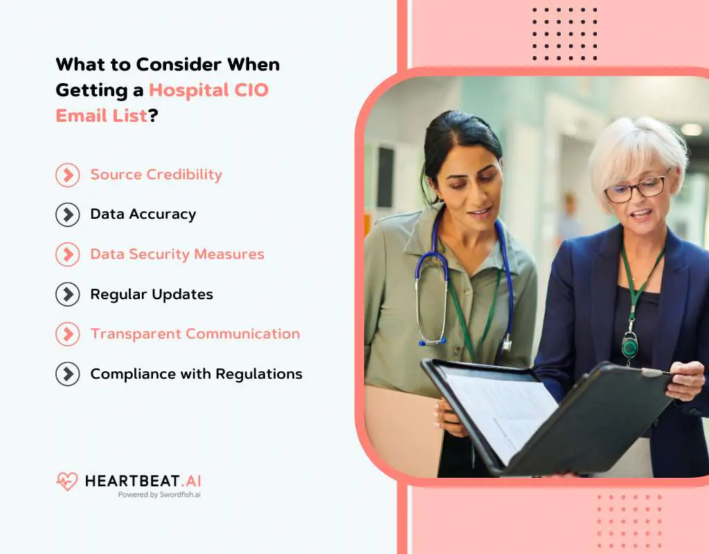 What to Consider When Getting a Hospital CIO Email List