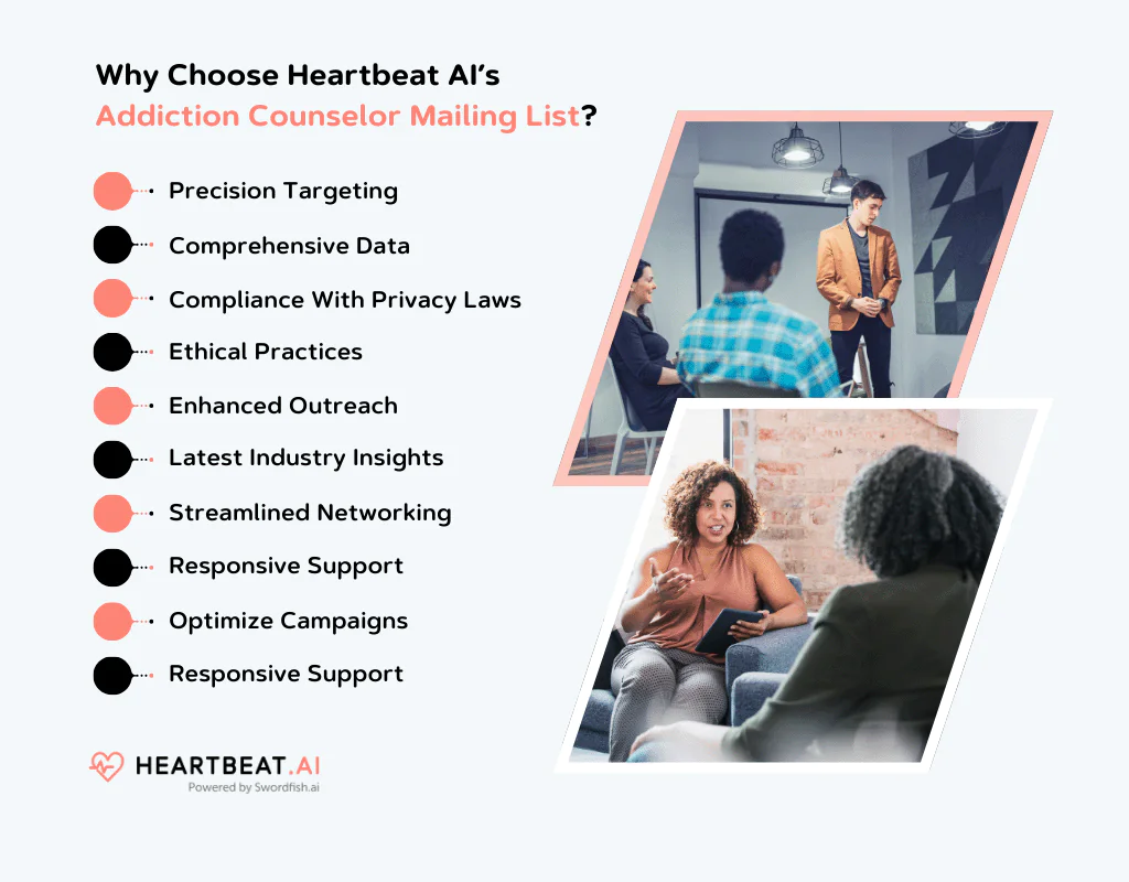 Heartbeat AI’s Addiction Counselor Mailing List