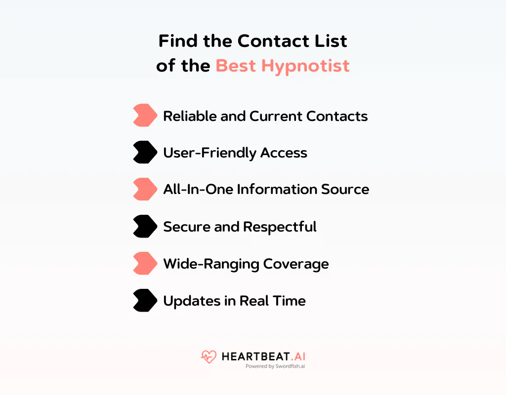 Find the Contact List of the Best Hypnotist