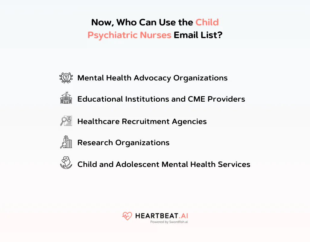 Use the Child Psychiatric Nurses Email List