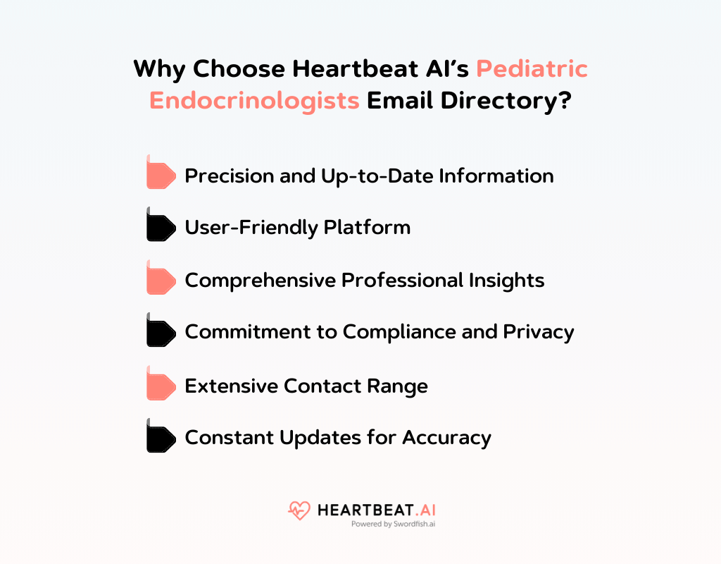 Why Choose Heartbeat AI’s Pediatric Endocrinologists Email Directory